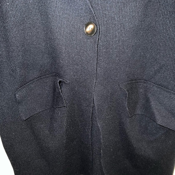 Free People Black Blazer-Style Sweater - Picture 6 of 6